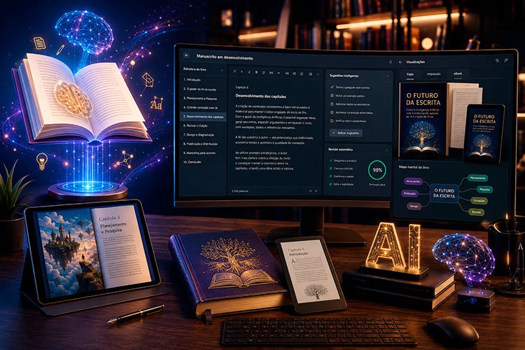 Curso de Criação de Livros e eBooks com Inteligência Artificial