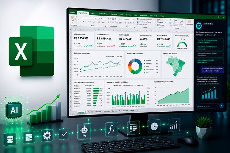 Curso de Excel com Inteligência Artificial