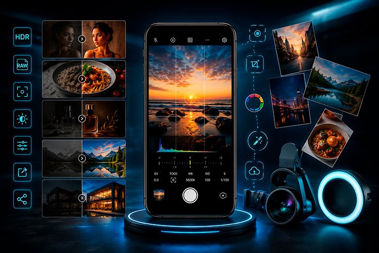 Curso de Fotografia com Celular e Edição Profissional